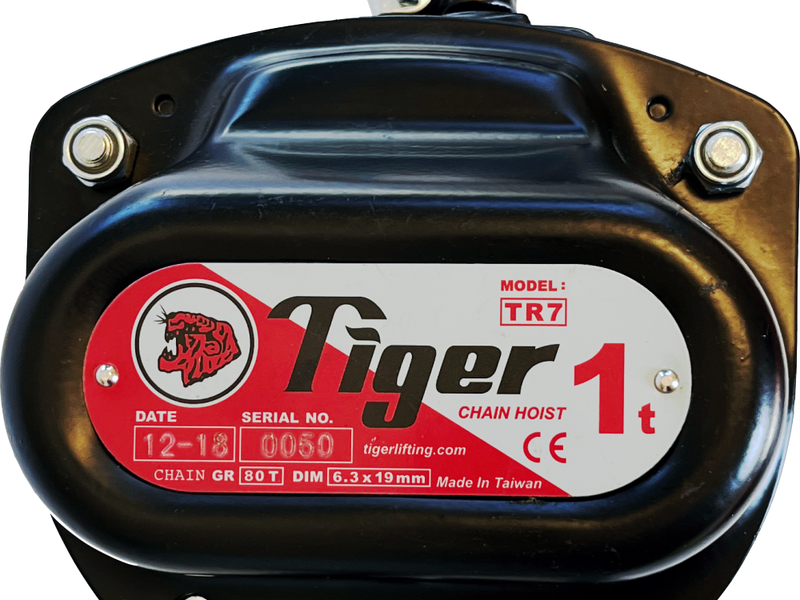 Tiger Lifting TR7 CHAIN-HOIST - 1 Ton