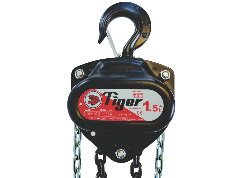 Tiger Lifting TR7 CHAINHOIST 1.5 Ton