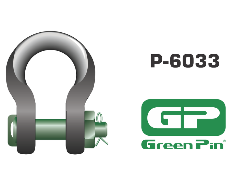 P-6033 - Green Pin Sling Shackle BN