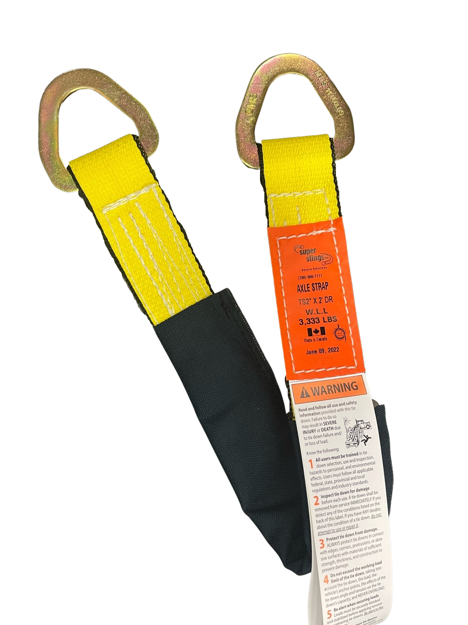 2 Ratchet Strap W/ Flat Hook