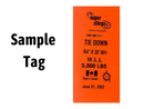 4" Ratchet Strap w/ Wire Hook