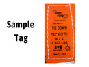 2" Truck Strap w/ Flat Hook