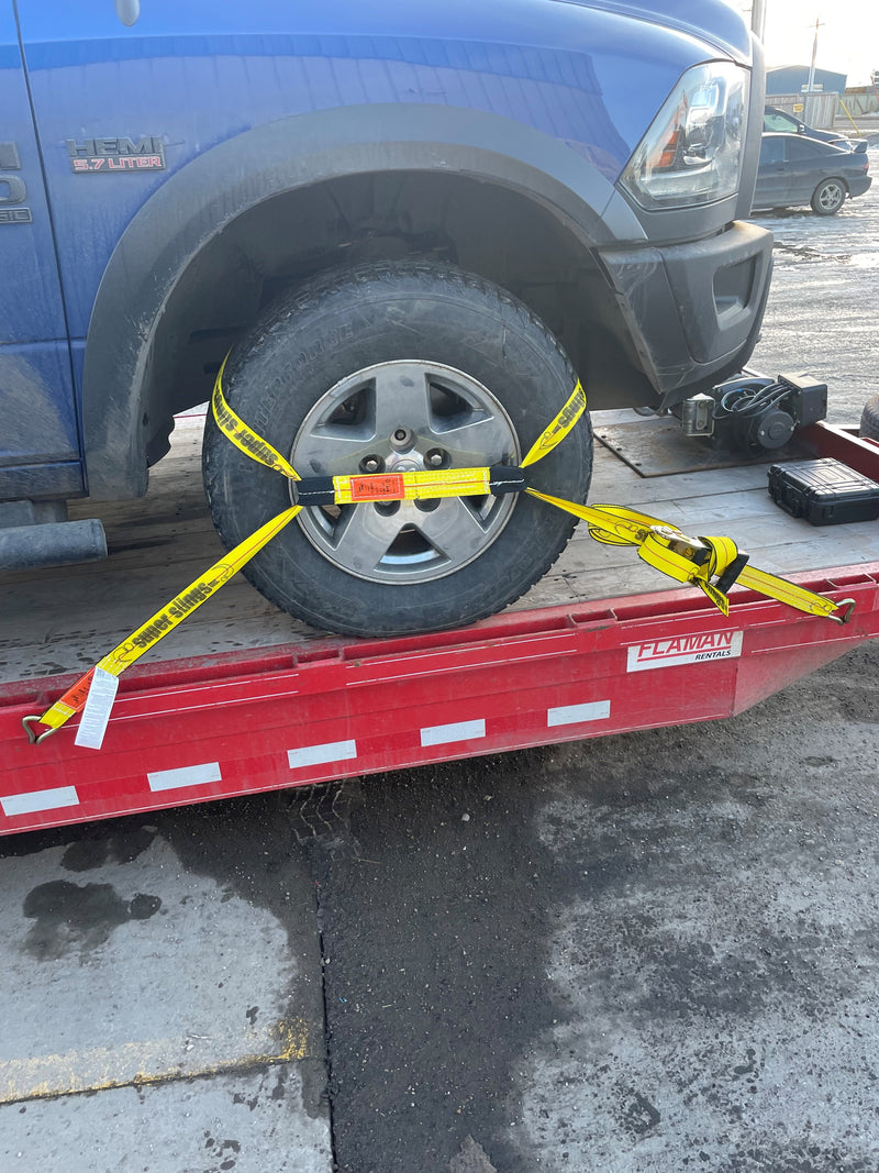 2" Tire Securement Strap (Pair)- 2" X 17"