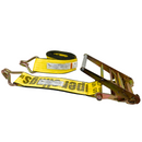 INDUSTRIAL 4" Ratchet Strap w/ Wire Hook