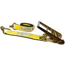INDUSTRIAL 3" Ratchet Strap w/ Wire Hook
