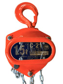 ELEPHANT C21 CHAIN HOIST, 1.5t X 20'