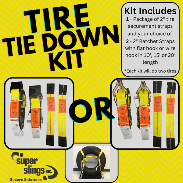 2" Tire Tie Down Kit
