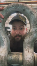 G-4161 - Green Pin Bow Shackle - Screw Pin