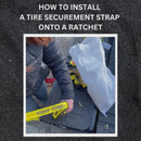 1" Tire Tie Down Kit