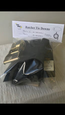 Premium Boat Strap-1" X 5Ft Ratchet Strap W/ Wearpad (Pair)