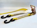 1" Industrial Ratchet Strap with S-Hook