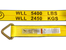 4" Industrial Truck Strap with "D" Delta Ring