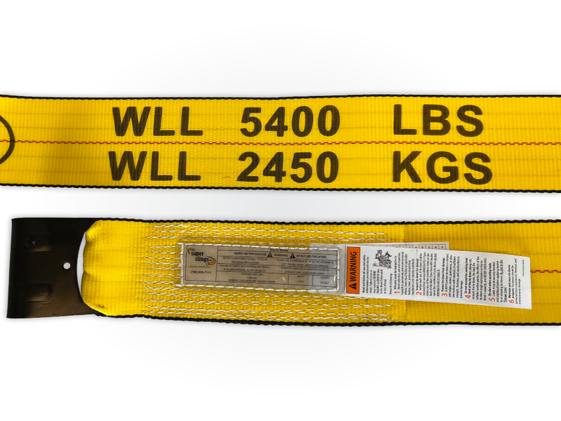 4" Industrial Truck Strap with Flat Hook