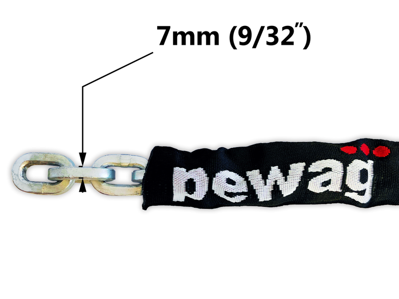 PEWAG SECURITY CHAIN KIT 7 MM (9/32)