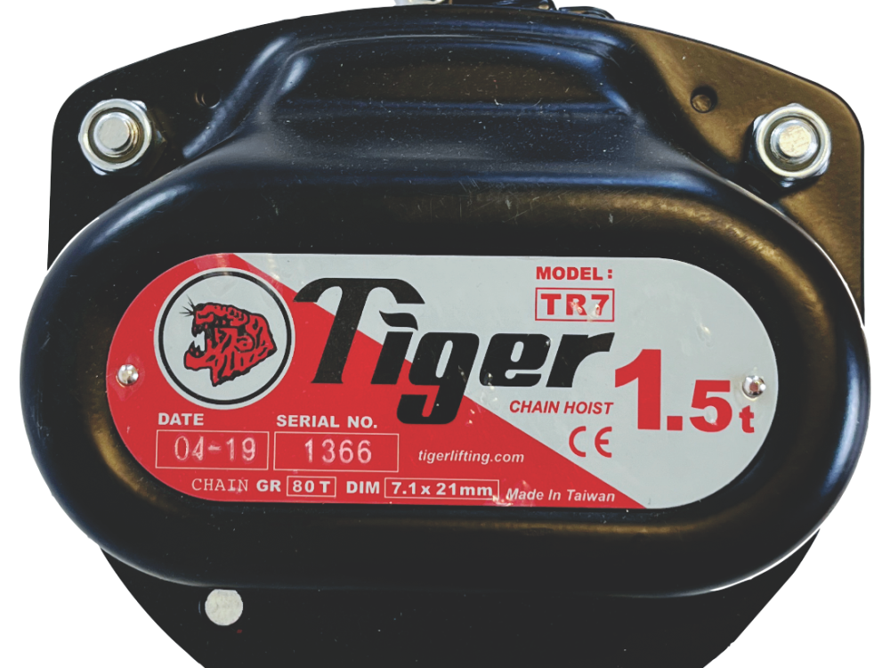 Tiger Lifting TR7 CHAINHOIST 1.5 Ton