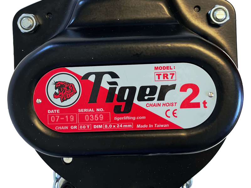 Tiger Lifting TR7 CHAIN-HOIST - 2 Ton