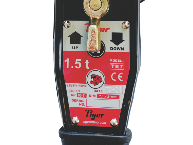 Tiger Lifting TR7 LEVER-HOIST - 1.5 Ton