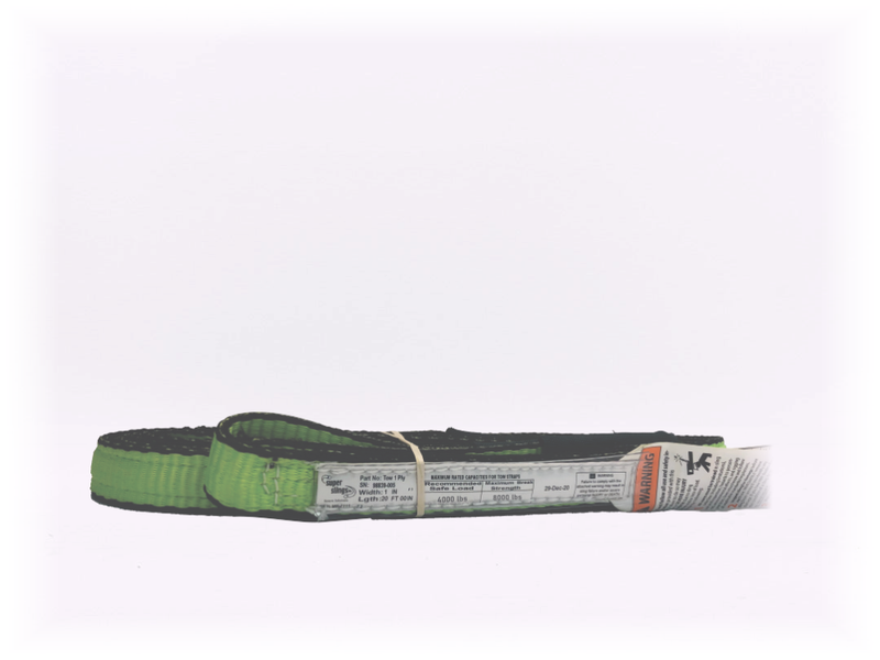 1" TOWING/RECOVERY SLING (1 PLY)