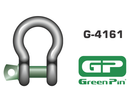 G-4161 - Green Pin Bow Shackle - Screw Pin
