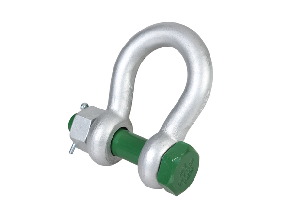 G-4163 - Green Pin Bow Shackle - Bolt Type